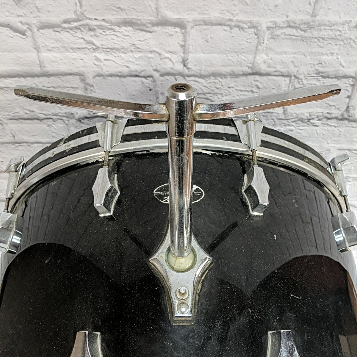 Fibes Vintage 1970s Crystalite 24 Bass Drum