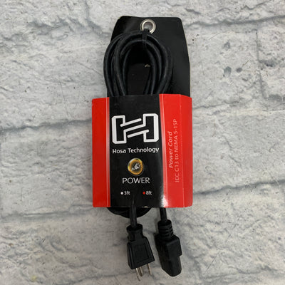 Hosa PWC-148 Amp Electrical Power Cable 8ft - New Old Stock!