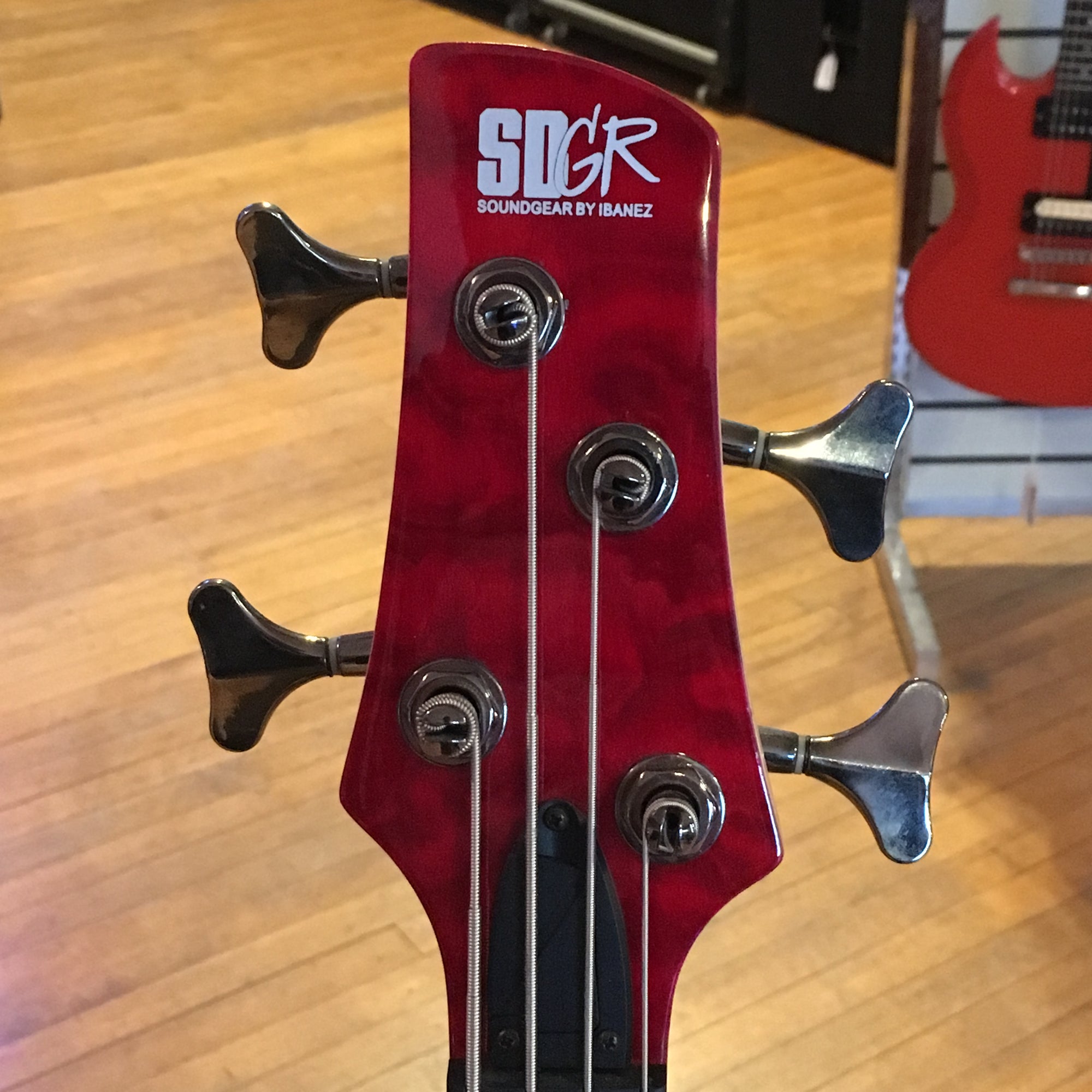 Ibanez SRA550BB 4 string Bass Guitar with Blackberry finish