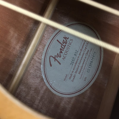 Fender DG60 NAT Acoustic Guitar