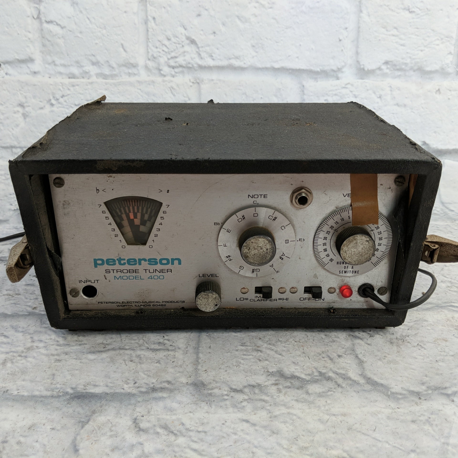 Vintage Peterson Model 400 Strobe Tuner