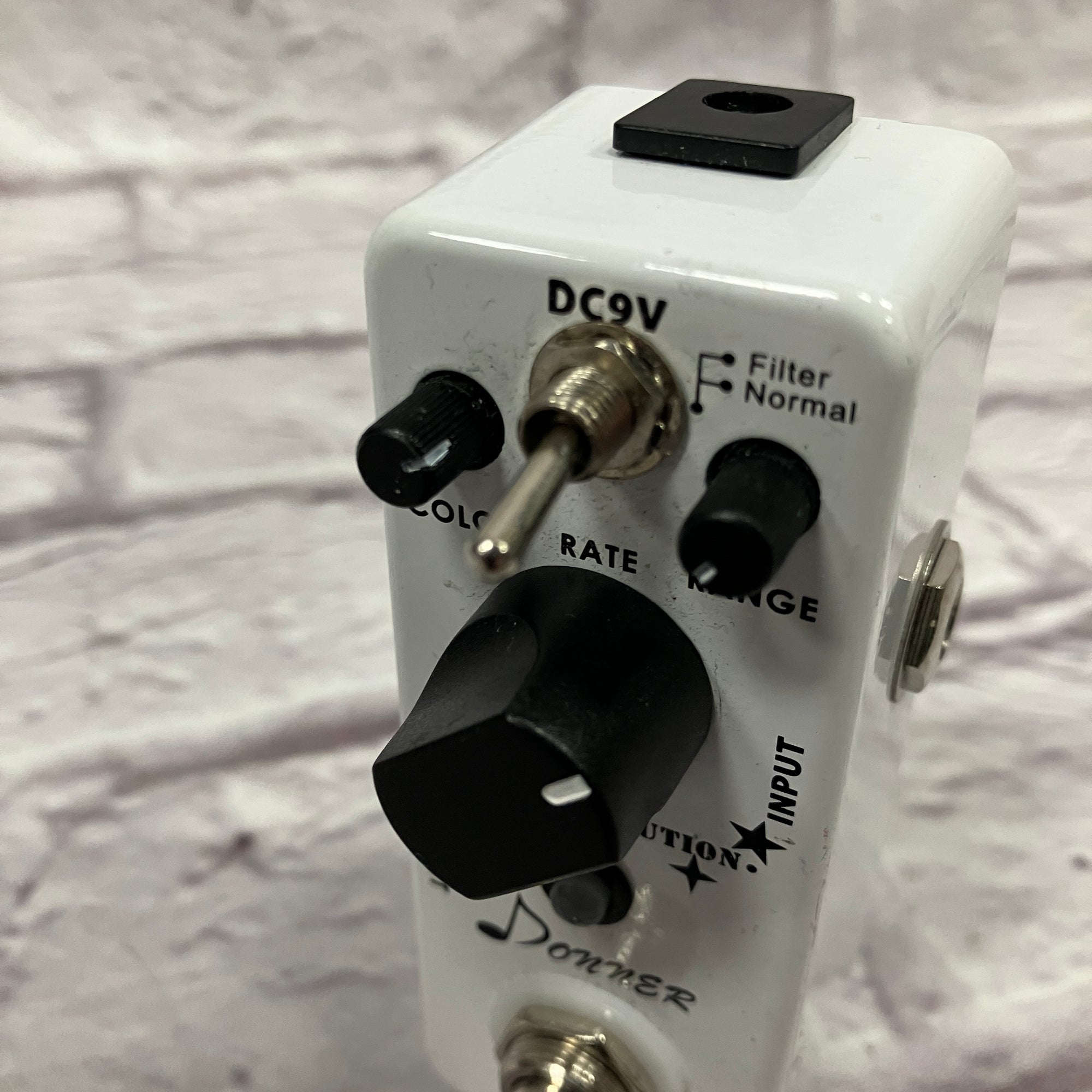 mini flanger pedal Donner Jet Convolution Mini Flanger Pedal