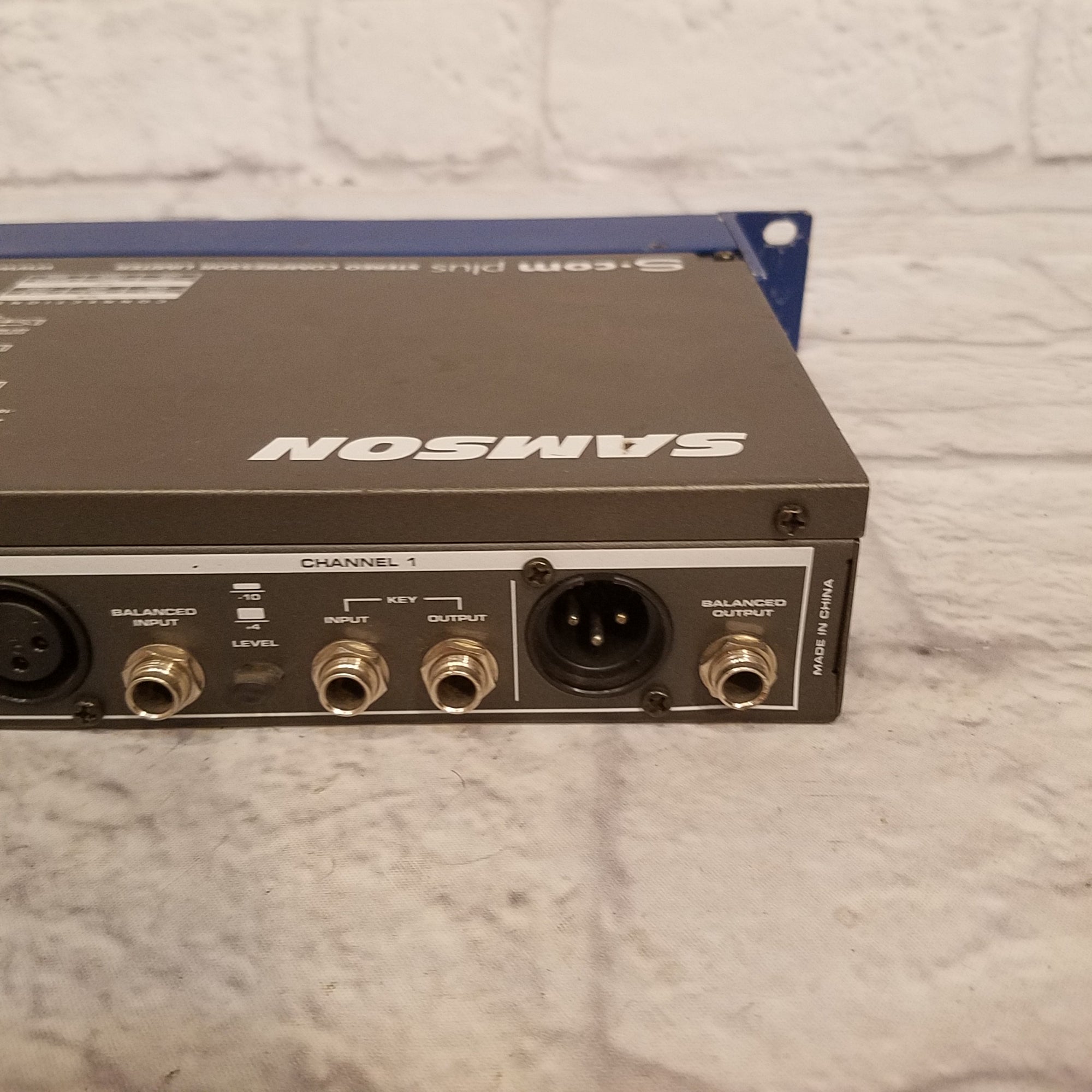 Samson S-Com Plus S Class Stereo Compressor/Limiter - Evolution Music