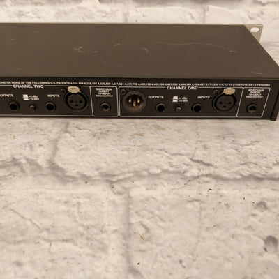 DBX 266XS Stereo Compressor Limiter & Noise Gate Dynamics Processor