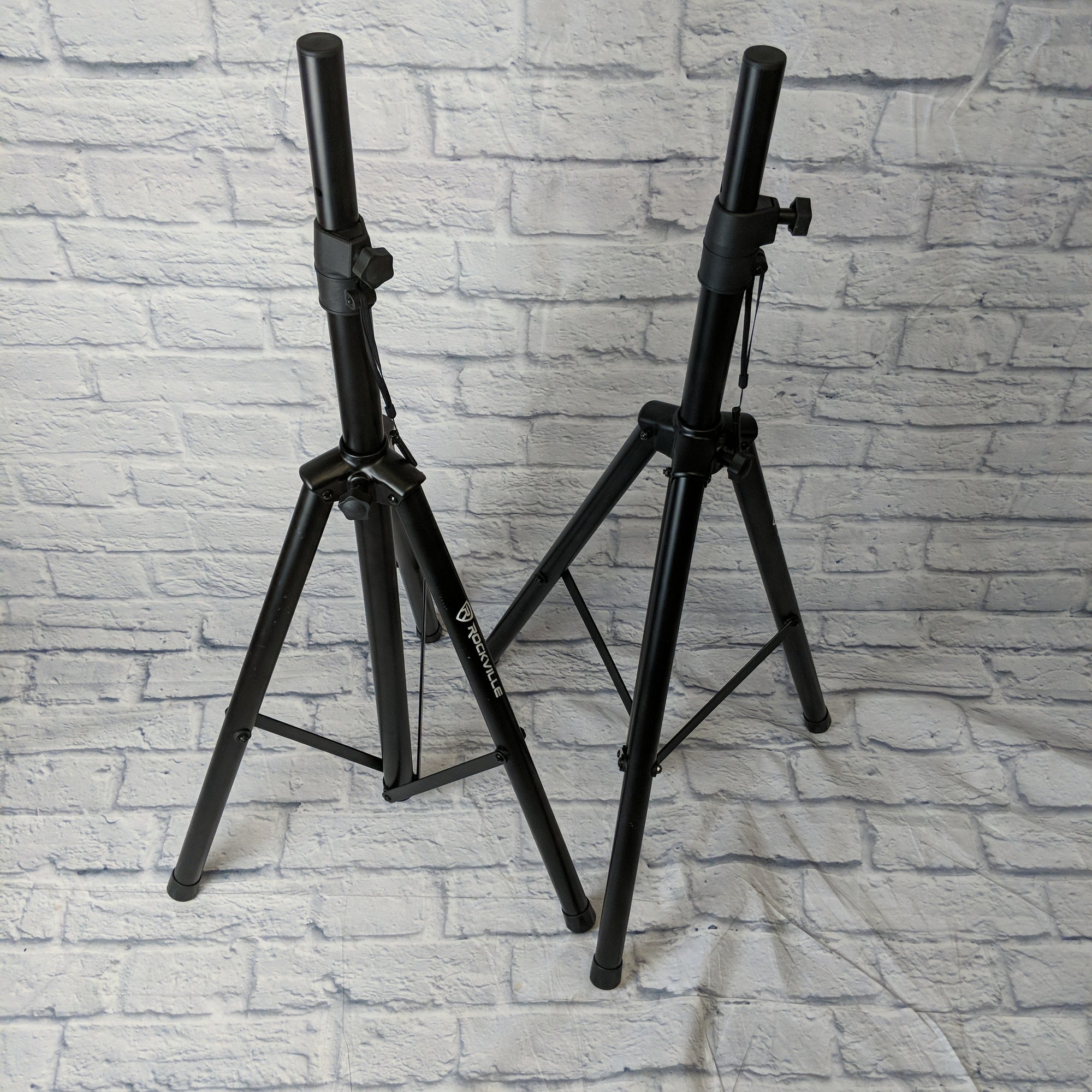 Rockville Speaker Stands Pair with Carrying Bag