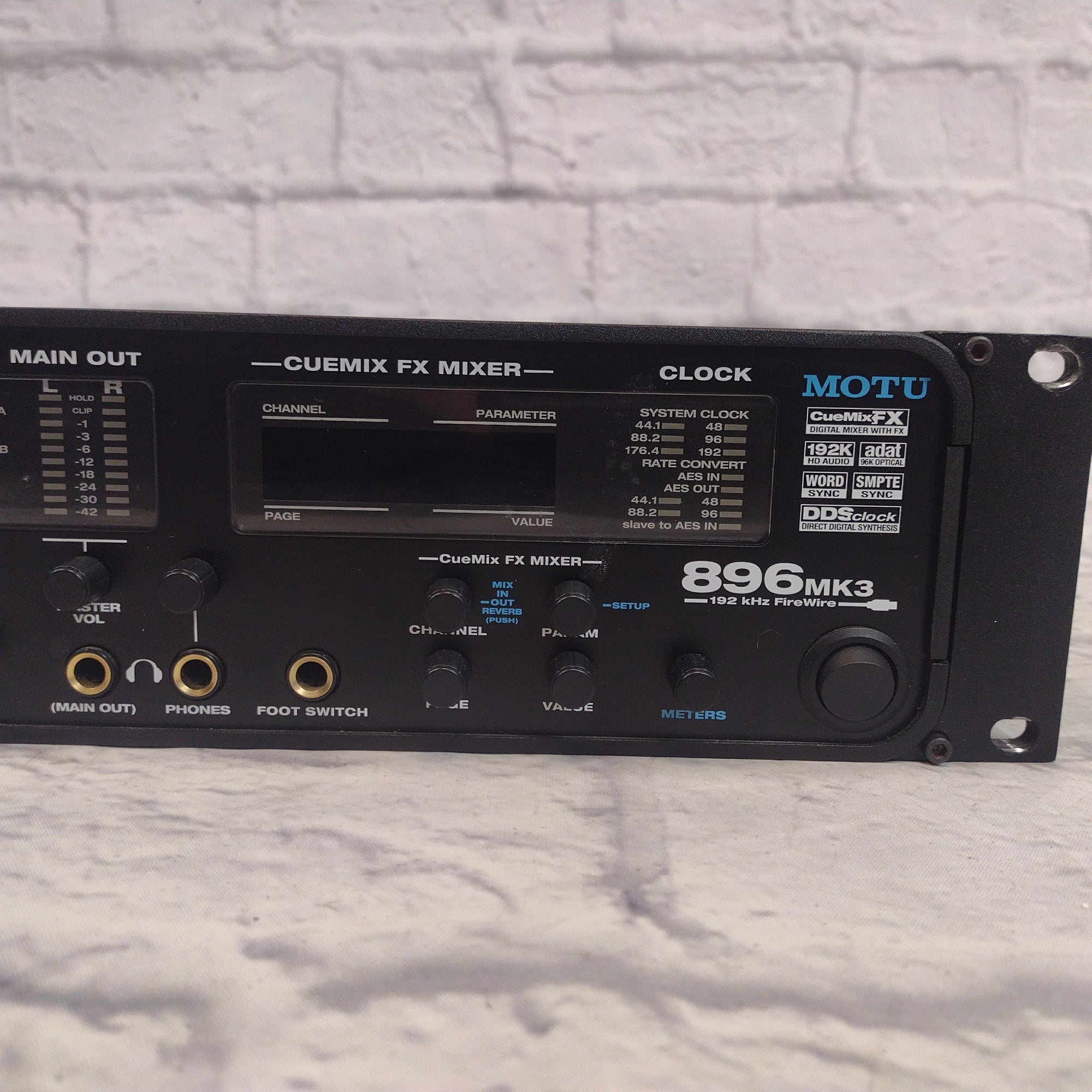 Motu 896 mk3 Firewire Interface Audio Interface
