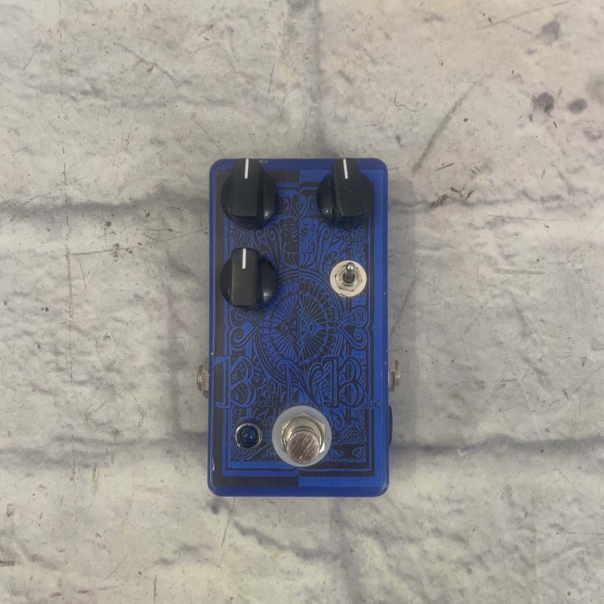 Back In Blue Overdrive/ Distortion Pedal