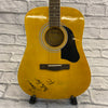 Silvertone Pro Series Acoustic Guitar Signed by KC of KC and the Sunshine Band