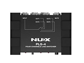 NuX PLS-4 Four-Channel Line Switcher