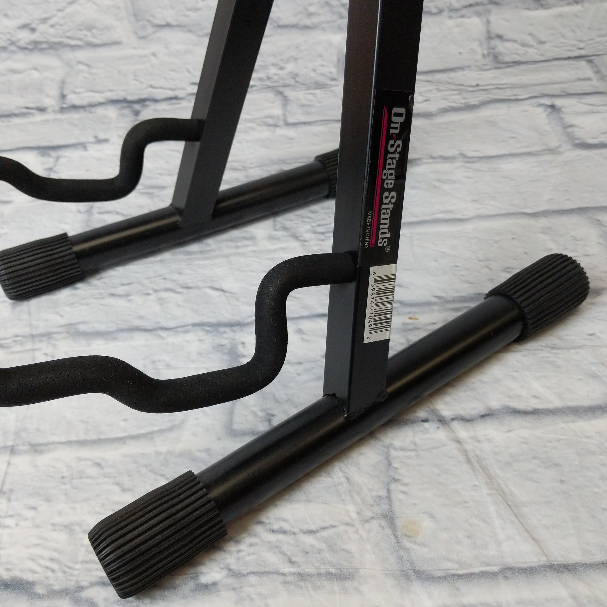 On-Stage OSS GS7465 A-Frame Guitar Stand with Locking Neck Support