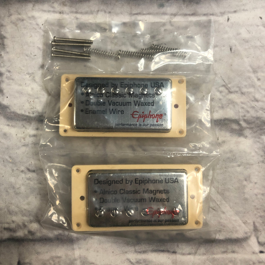 Epiphone USA Alnico Classic Humbucker Set Guitar Pickups
