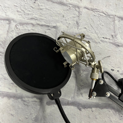 Tonor BM-700 Condenser Mic with Shockmount and Arm
