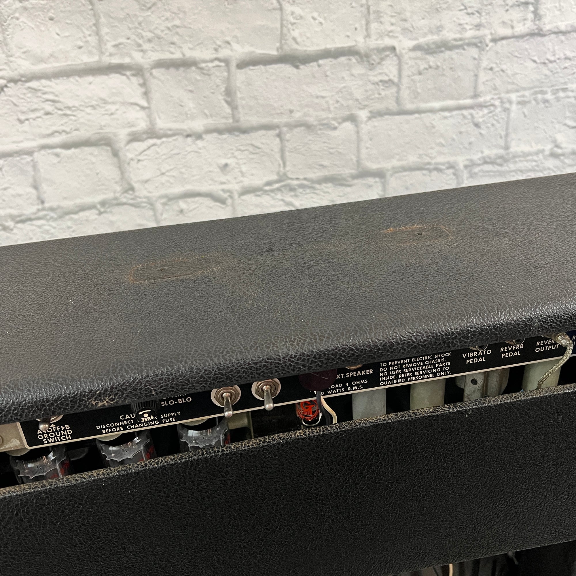 1970's Vintage Fender Quad Reverb 4x12 Guitar Combo Amp