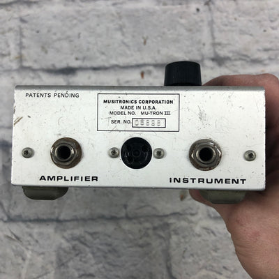 Musictronics Vintage Mu-Tron III Envelope Filter Auto Wah Pedal