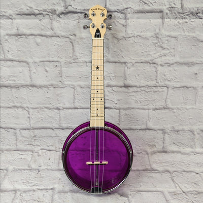 Gold Tone Little Gem Banjolele Purple Banjo Ukulele