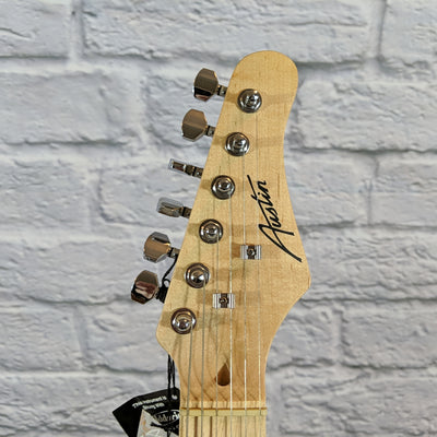 Austin AST100 Metallic Blue Electric Guitar - New Old Stock