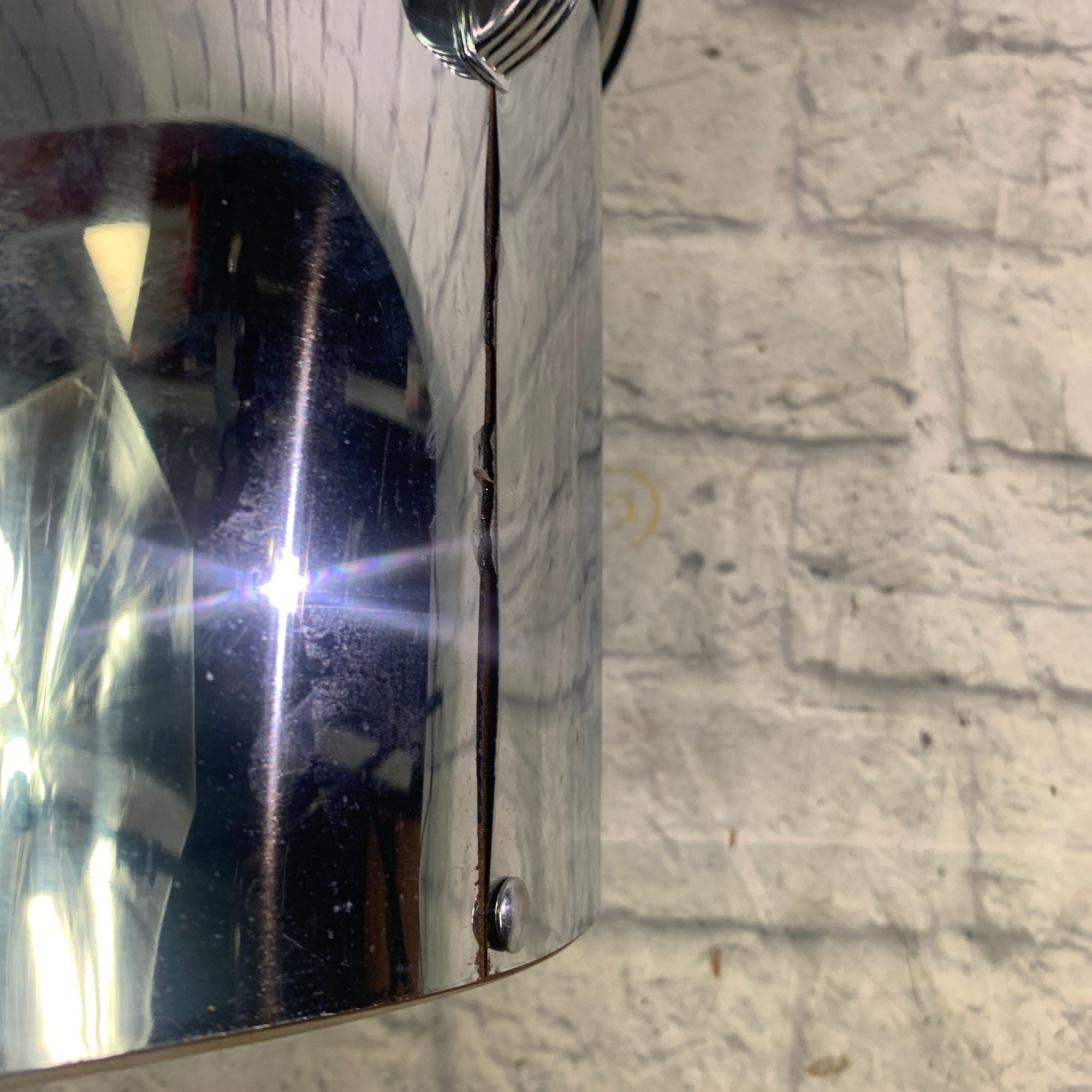 Ludwig 13 Chrome Over Vistalite Tom