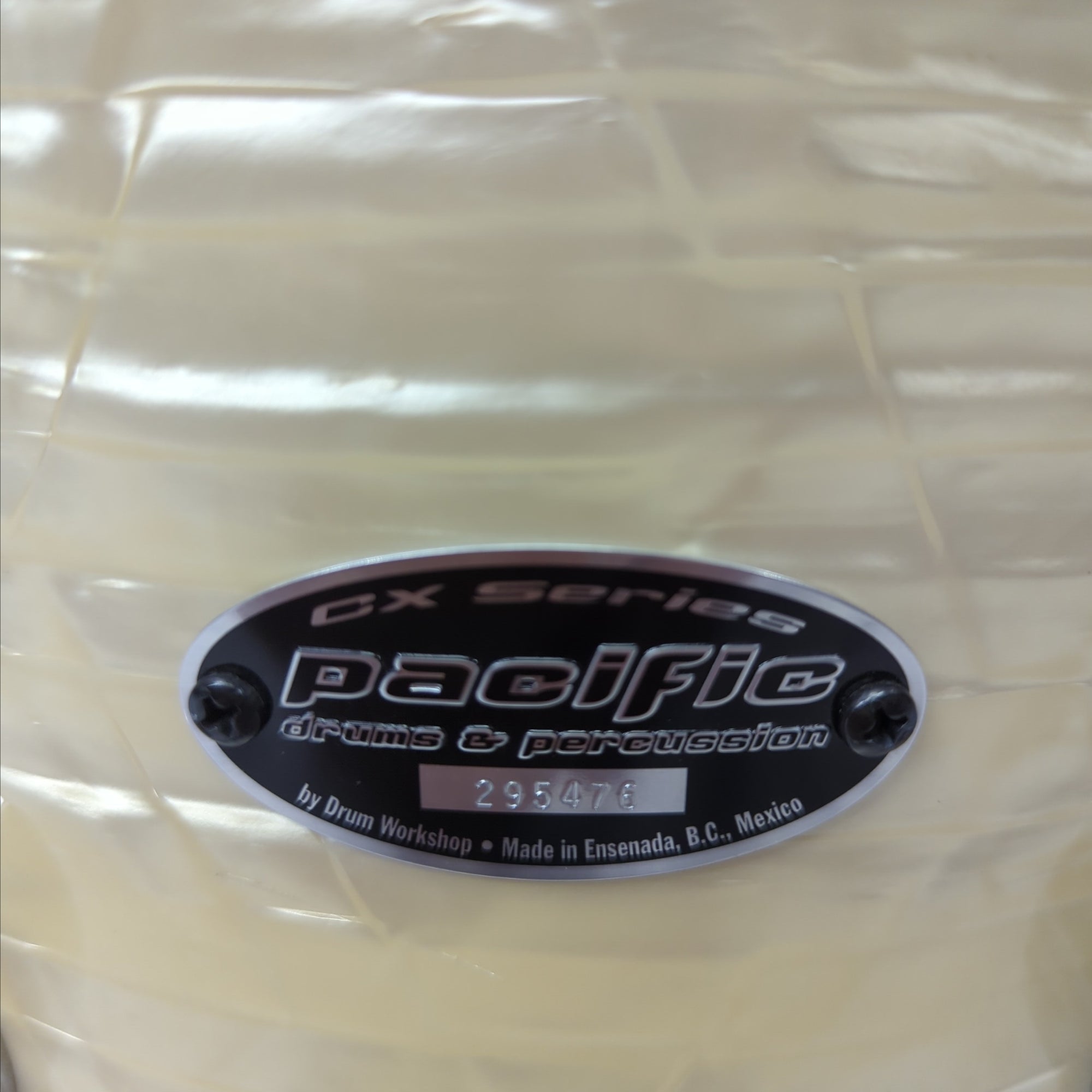 Pacific By DW CX Series 12 X 9” Tom Drum PDP - White Onyx