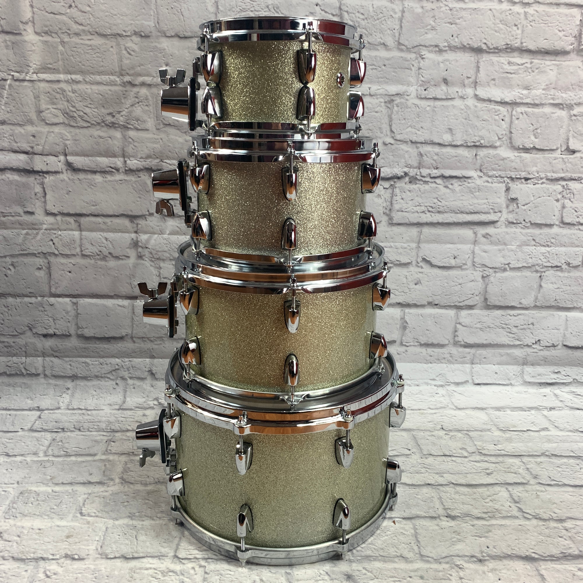 ** Yamaha Birch Custom Absolute 4 Piece Tom Set - Customized