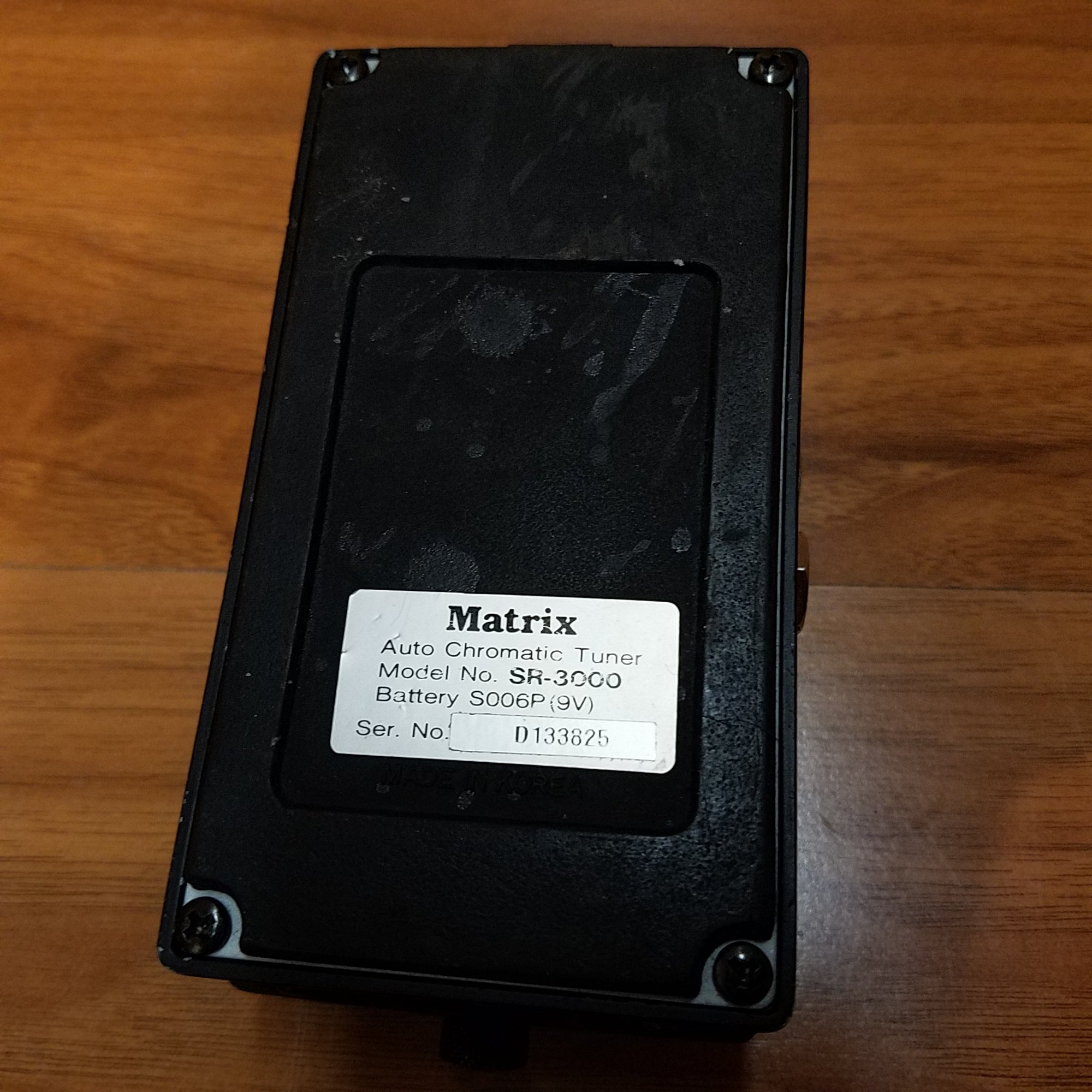 Auto Chromatic Tuner SR-300 Matrix Pedal