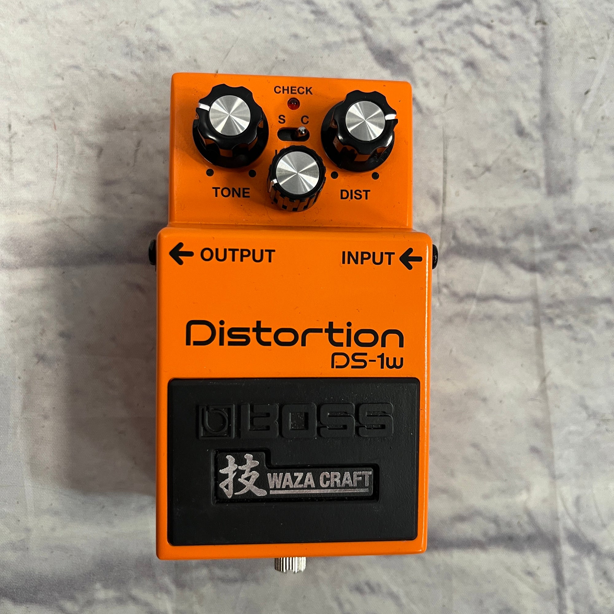 Boss DS-1W Waza Craft Distortion Pedal