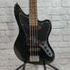 Squier Jaguar 4 String Black Bass Guitar