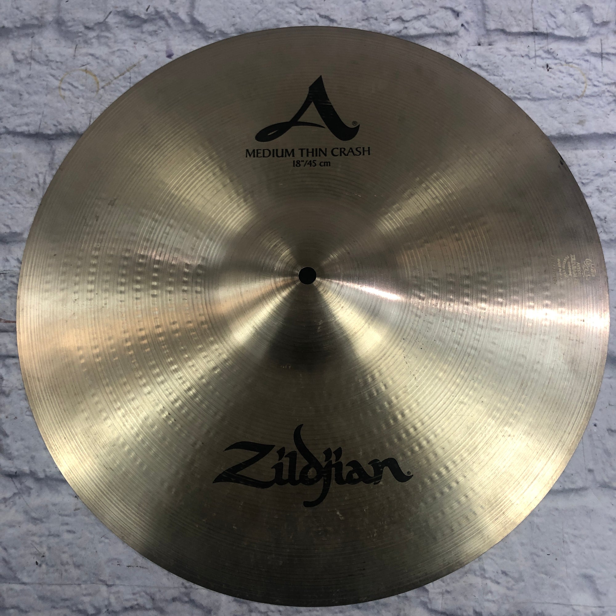 Zildjian 18 A Medium Thin Crash Cymbal