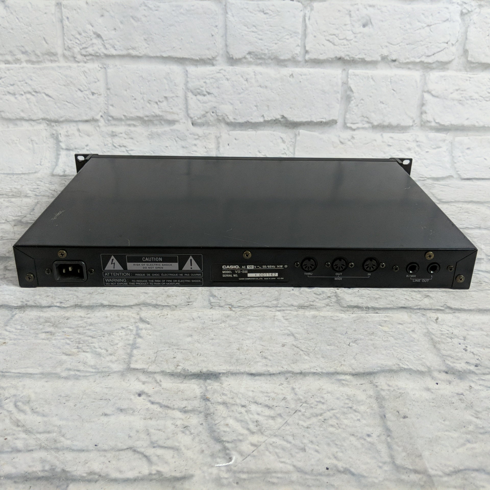 Casio VZ-8M Vintage 80's Rackmount Synth - Evolution Music