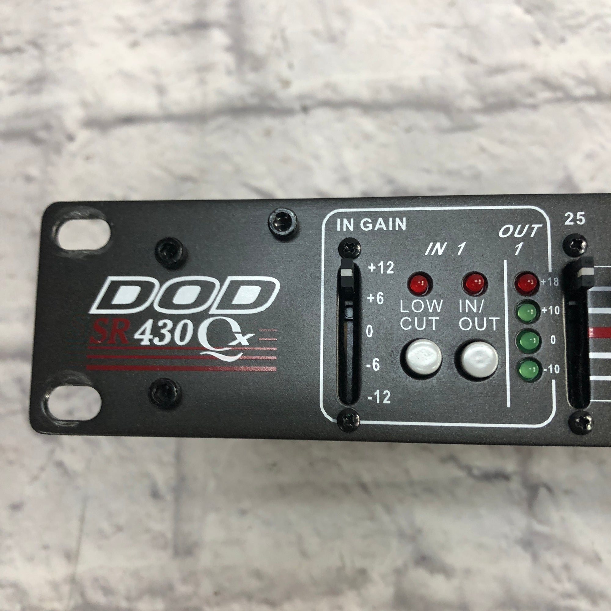 DOD SR430QX Dual Rack Equalizer