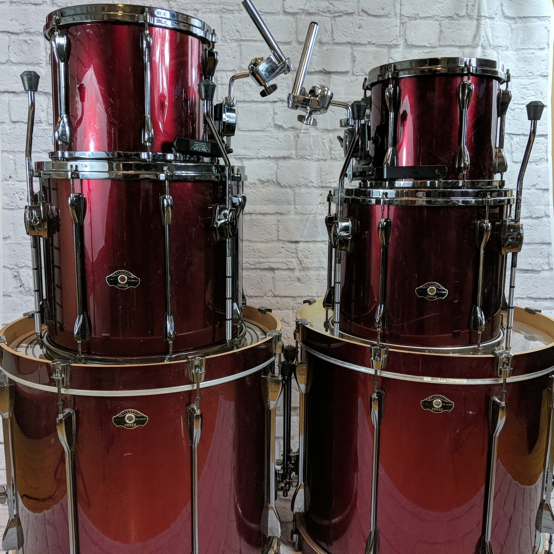Tama Superstar 6pc Drum Kit Wine Red