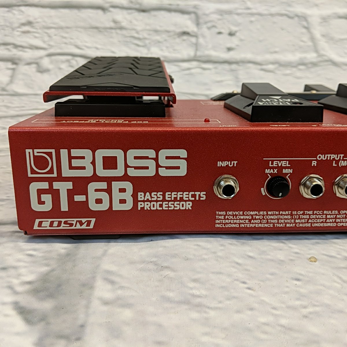 Boss GT-6B Bass Effects Processor - Evolution Music