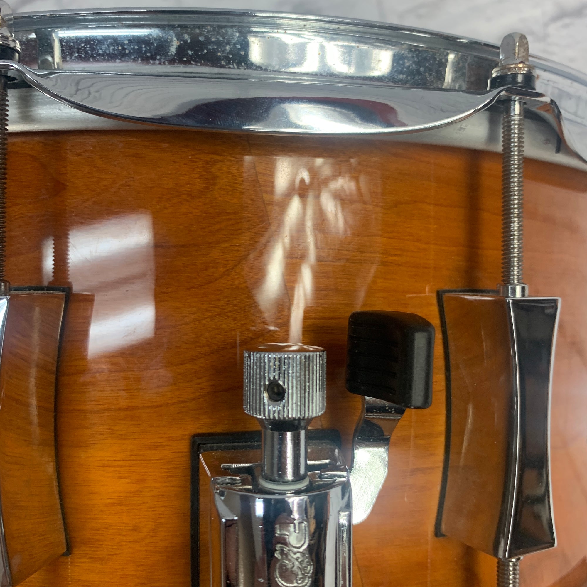 Pork Pie 14x7 Cherry Bubinga Snare Drum