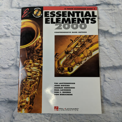 Hal Leonard Essential Elements 2000 for Tenor Saxophone (Book 2 with CD)