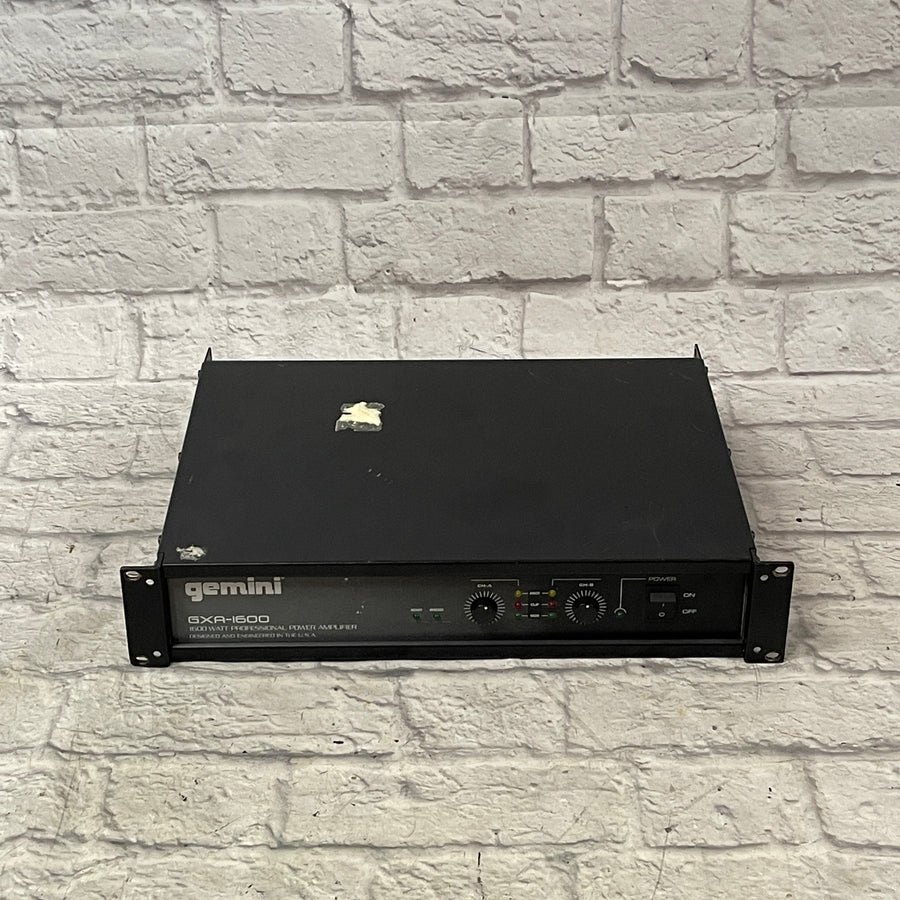 Gemini GXA-1600 1600W Power Amp