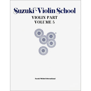 Alfred Suzuki Violin School Violin Part Volume 5