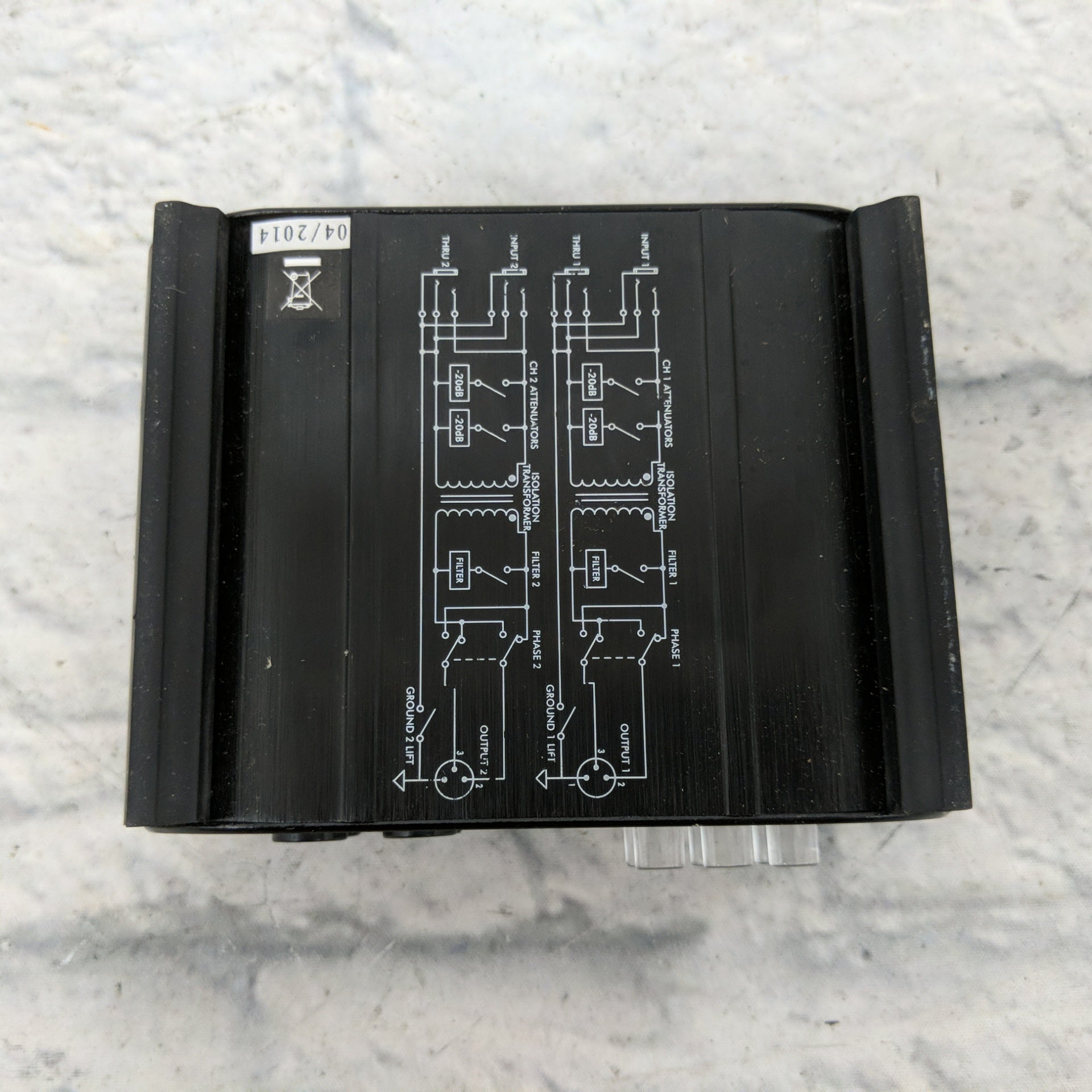 Art Dual Z Direct Dual Channel Passive Direct Box