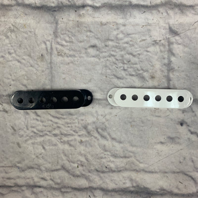 Stratocaster Pickup Cover Set used BLACK OR WHITE SEE LISTING