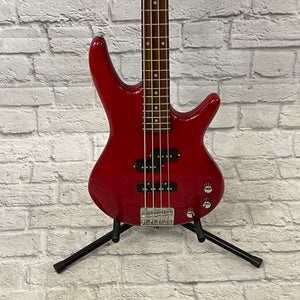 Ibanez Red Gio Bass  4 String Bass Guitar w/ Gig Bag