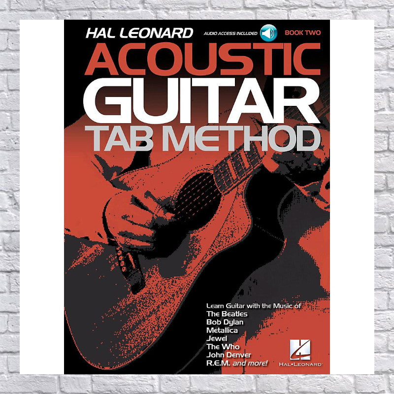 Acoustic Guitar Tab Method Book 2 Book/Audio Online
