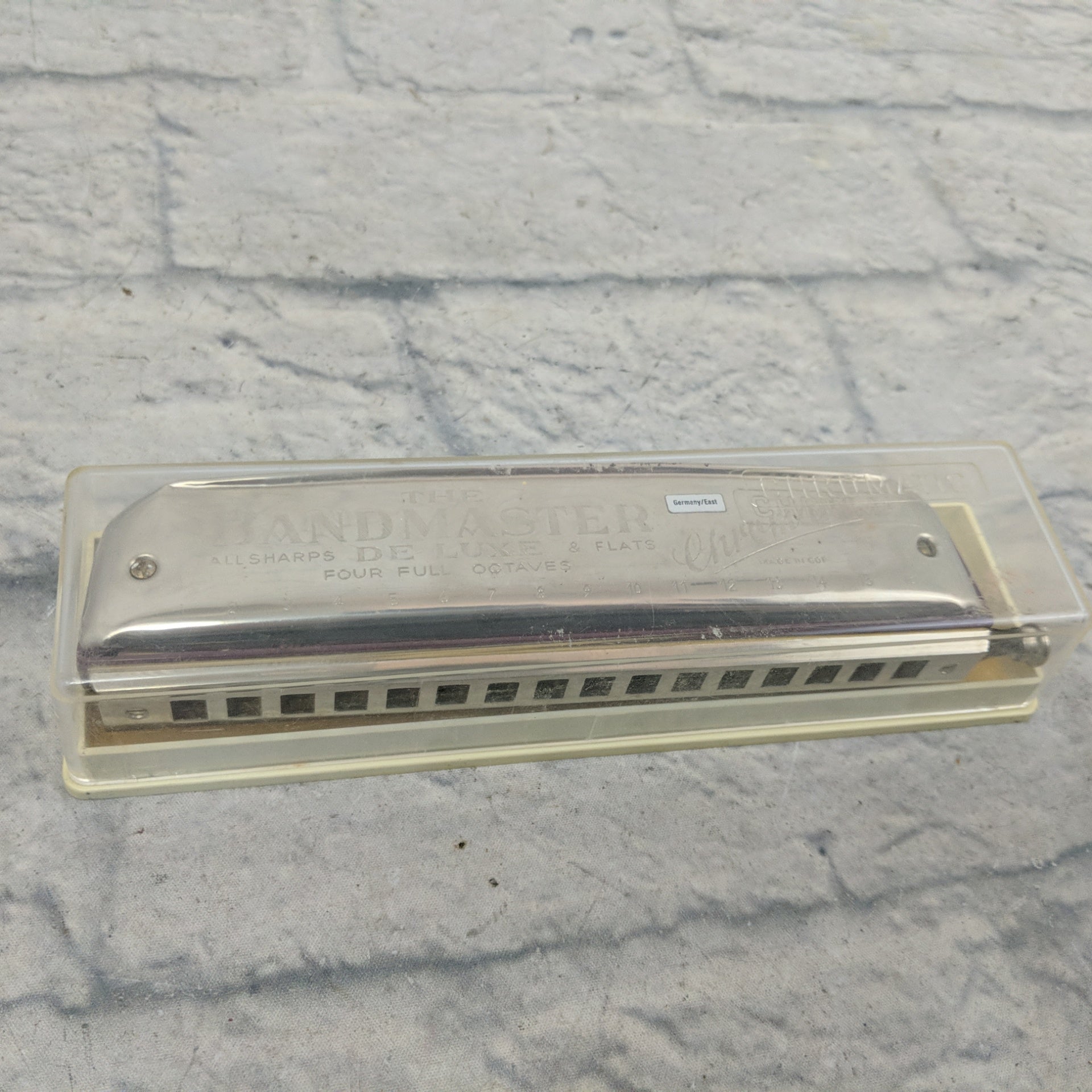 The Bandmaster De Luxe East German Chromatic Harmonica Evolution Music