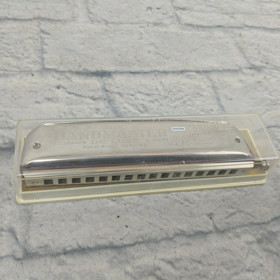 The Bandmaster De Luxe East German Chromatic Harmonica
