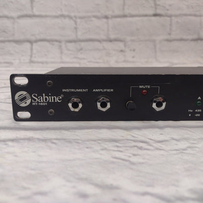 Sabine RT-1601 Rack Tuner