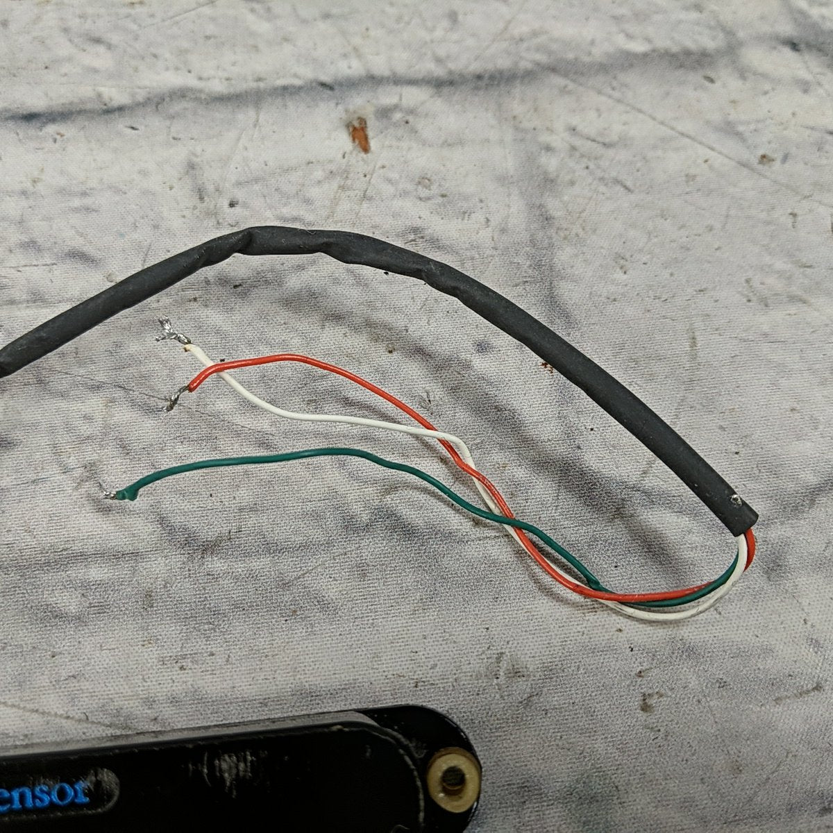 Fender Lace Sensor Blue Single Coil Pickup - Black Cover