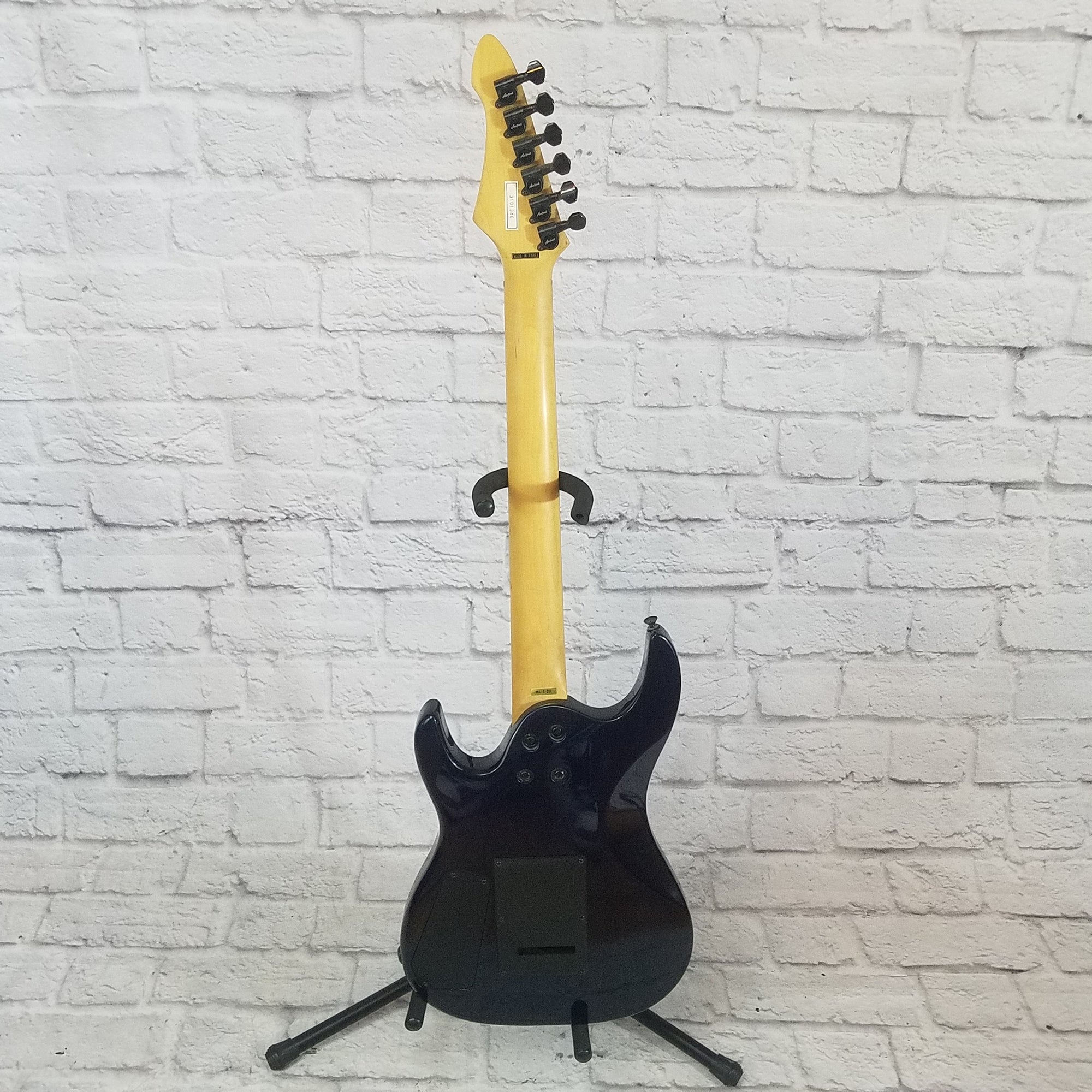 Aria Pro II Magna Series MA-15 Black Electric Guitar - Evolution Music