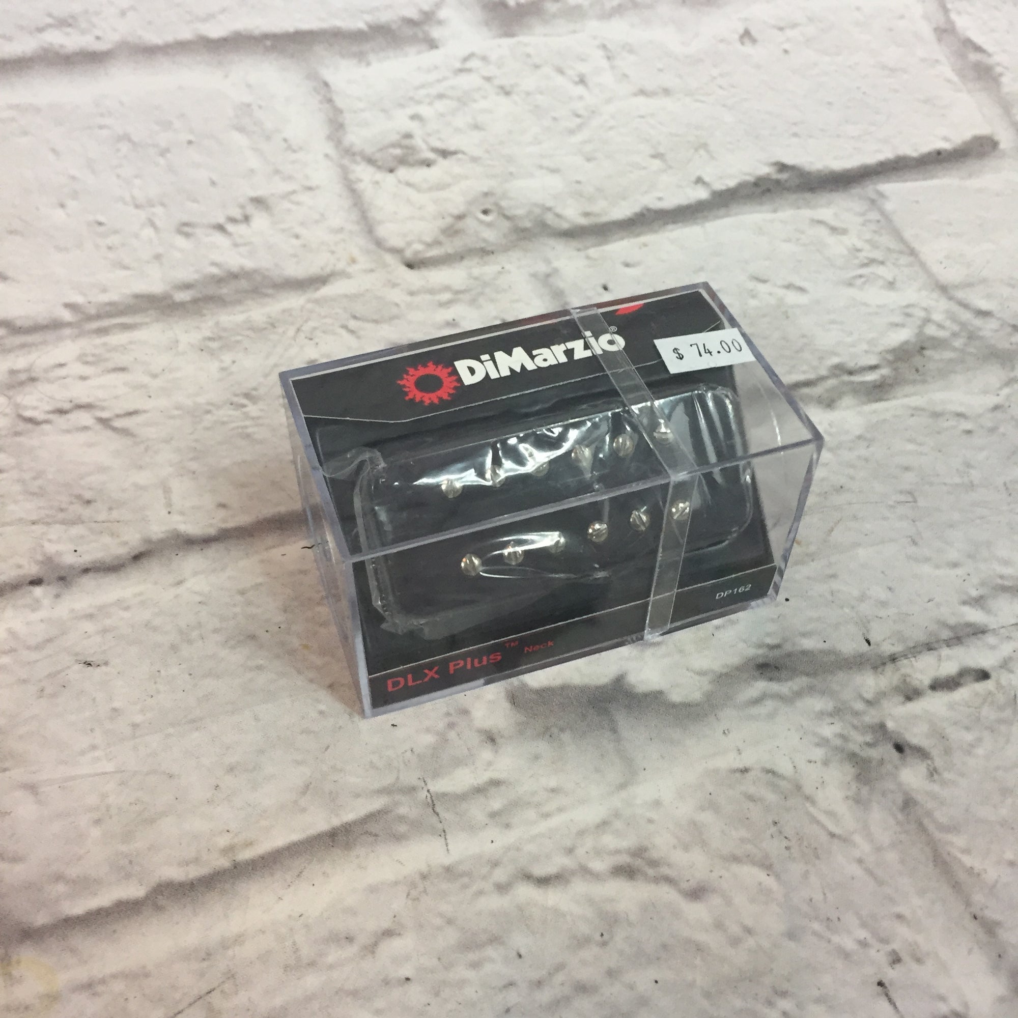 DiMarzio DP162BK DLX Plus Neck Soapbar Pickup Black