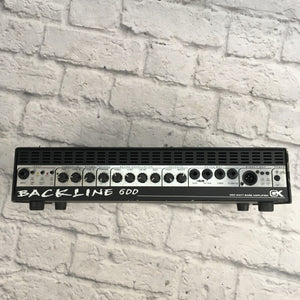 GK Backline 600 bass Head