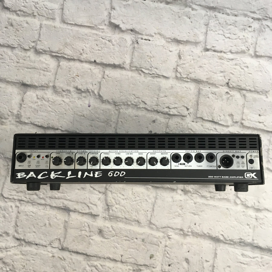 GK Backline 600 bass Head