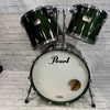 Pearl Session 5pc Drum Kit Transparent Green