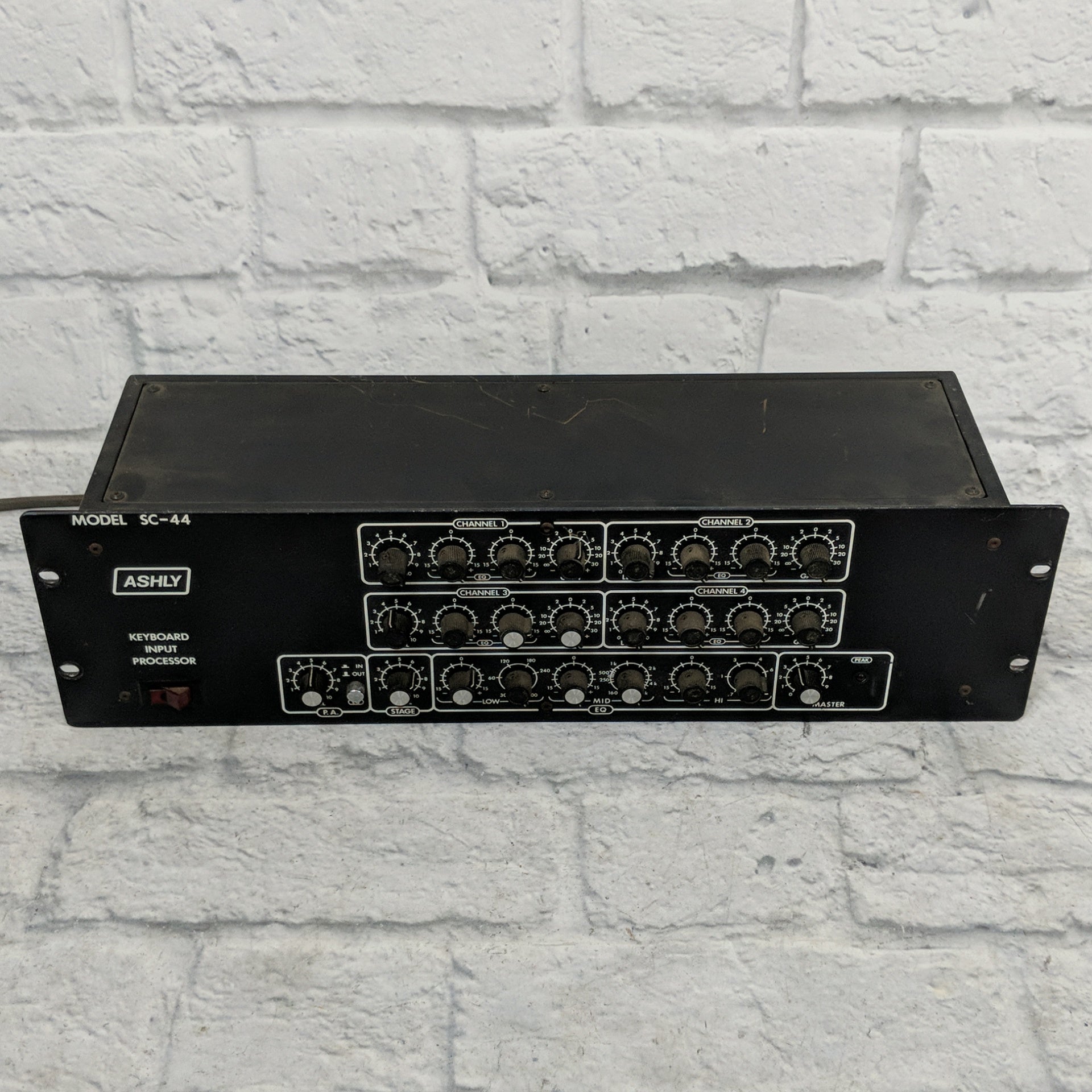 Vintage Ashly SC-44 Keyboard Input Processor