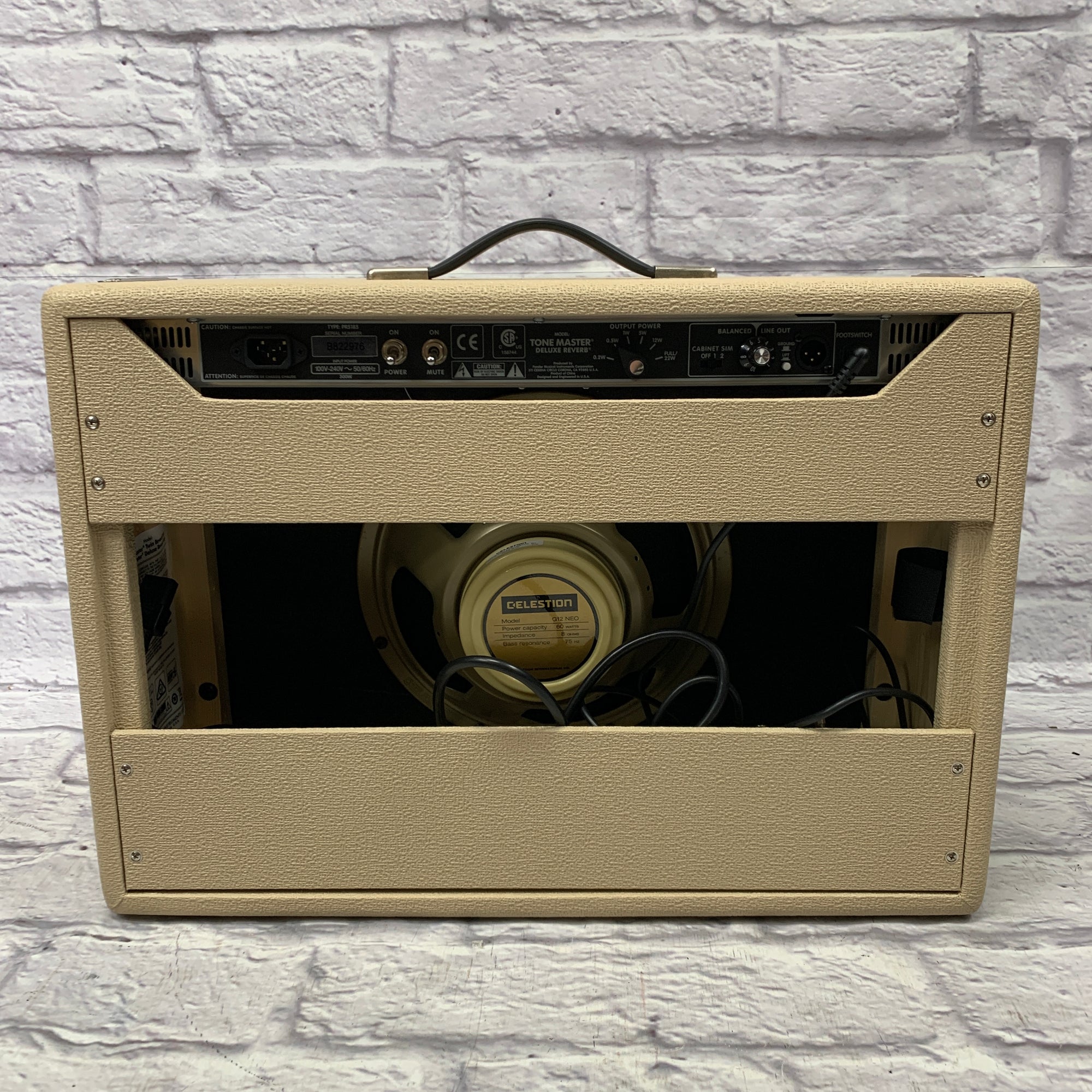 Fender Tone Master Deluxe Reverb Blonde w/ Cover